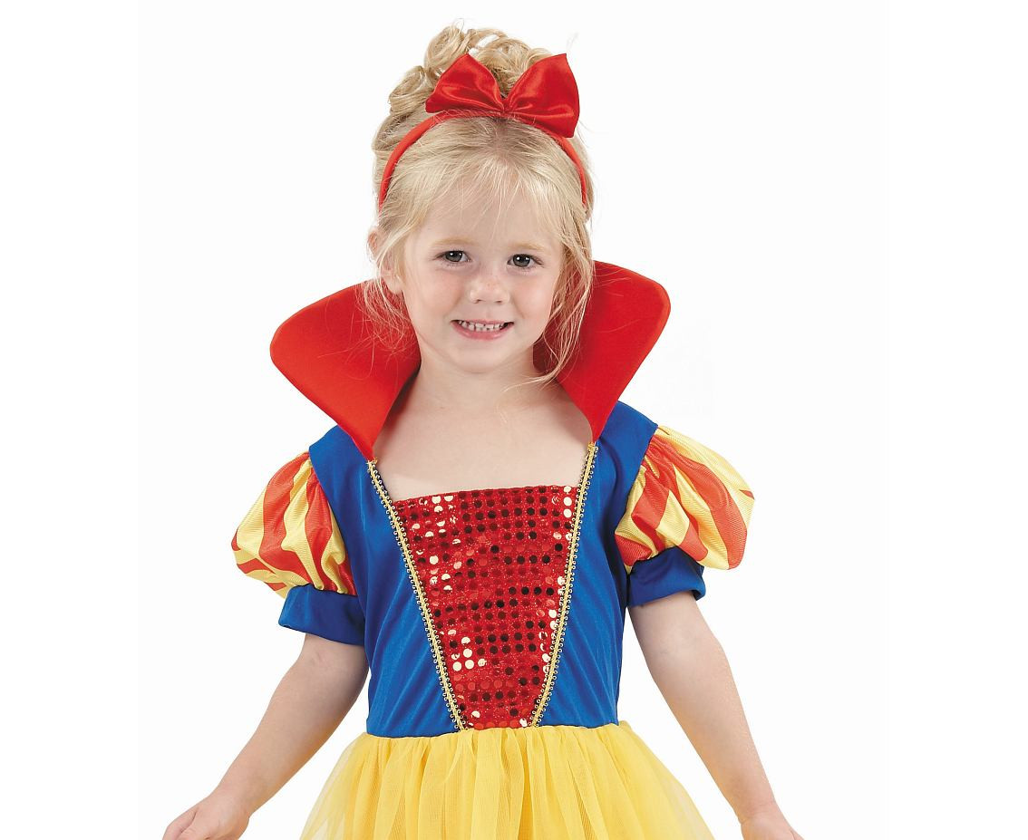 Role play-set for child Princess of Dwarfs (dress with collar, hairband), size 92/104 cm